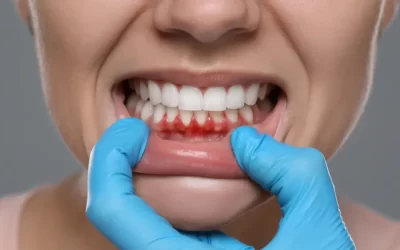 Gengiva inflamada e sangrando? Entenda as causas, riscos e como tratar.